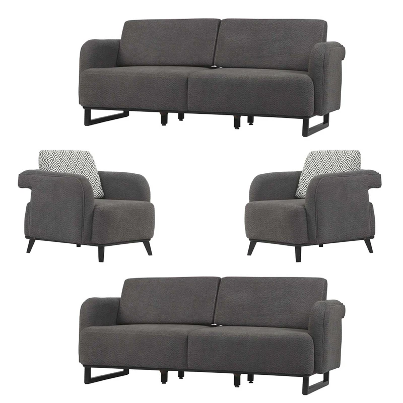 مبل راحتی هشت نفره صنعت آدلی مدل دیاکو