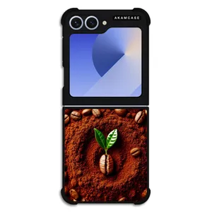 AKAM AMC-WSGZFLIP6-COFFEE-14 Cover For Samsung Galaxy Z Flip 6