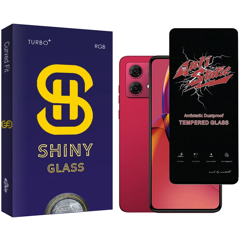 محافظ صفحه نمایش آتوچبو مدل Shiny Antistatic مناسب برای گوشی موبایل موتورولا Moto G84
