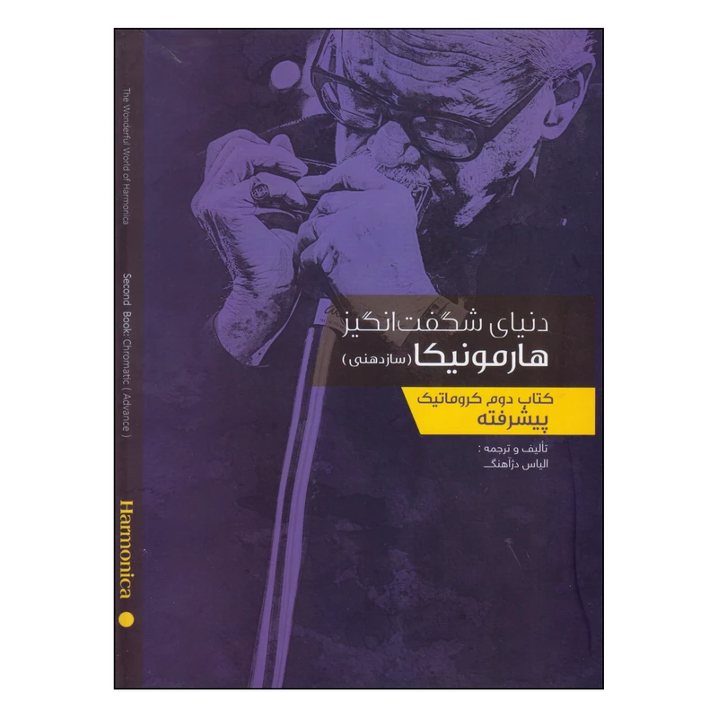 کتاب دنیای شگفت‌انگیز هارمونیکا سازدهنی اثر الیاس دژاهنگ انتشارات گنجینه کتاب نارون