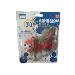 قلاب آویز حوله مدل گل و ماهی کد 0231