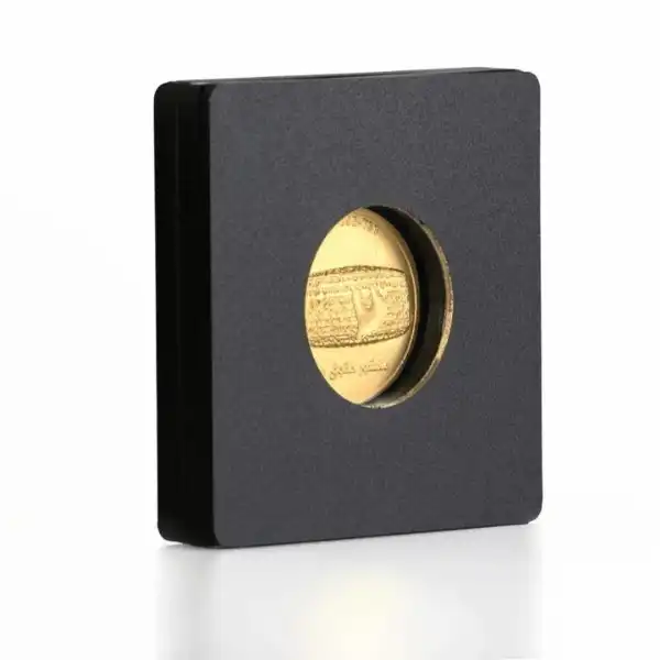 شمش طلا 24 عیار پرنیا مدل منشور  حقوق بشر