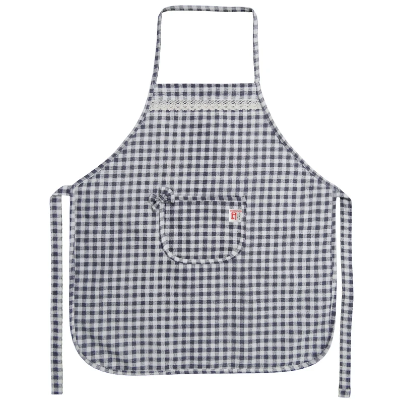 پیش بند آشپزخانه منسوجات خسروشاهی برتر مدل تک جیب پلاس طرح پیچازی کد P1020 