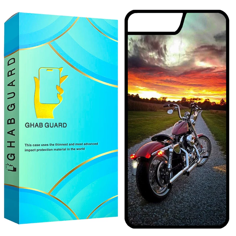 کاور قاب گارد طرح موتور مدل GCHP7P مناسب برای گوشی موبایل اپل iPhone 7 Plus / 8 Plus