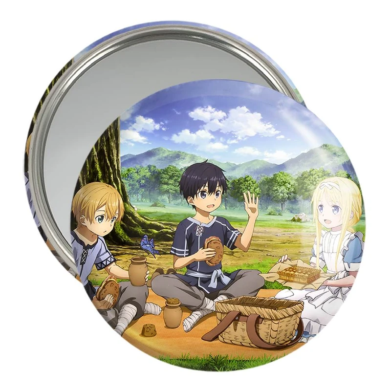 آینه جیبی خندالو مدل انیمه هنر شمشیر زنی آنلاین  کد 12086