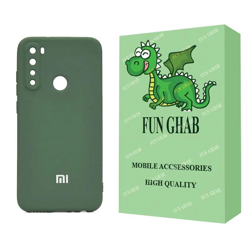 کاور فان قاب مدل سیلیکونی مناسب برای گوشی موبایل شیائومی Redmi Note 8