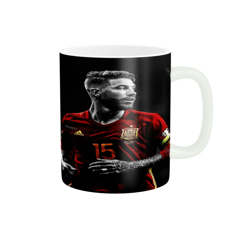 ماگ زیگورات مدل سرخیو راموس Sergio Ramos کد 1304