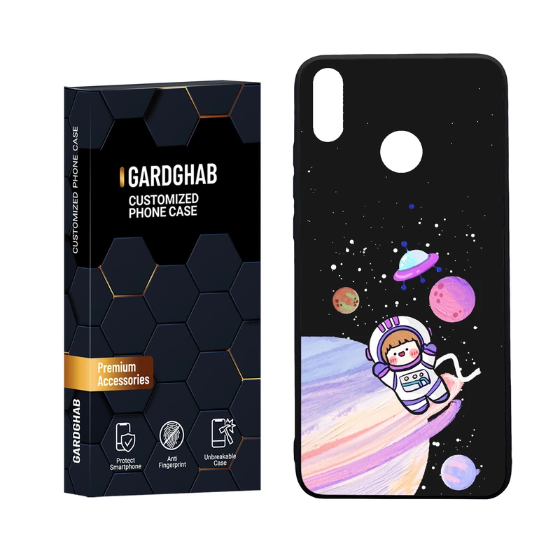 کاور گارد قاب مدل دورژله ای پشت گلس فانتزی مناسب برای گوشی موبایل آنر 8x