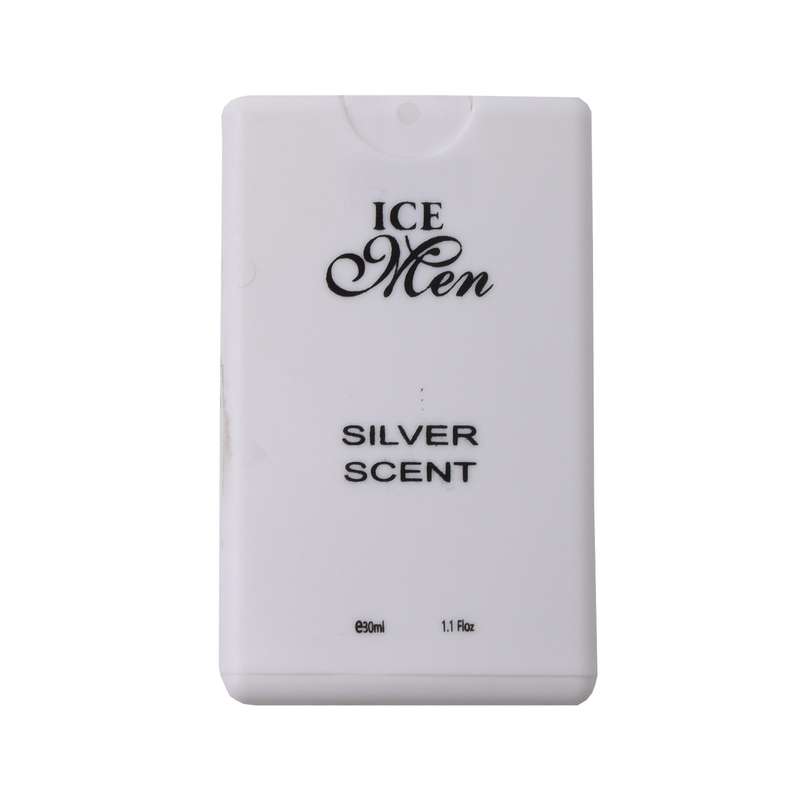 عطر جیبی مردانه آیس من مدل Silver Scent حجم 30 میلی لیتر