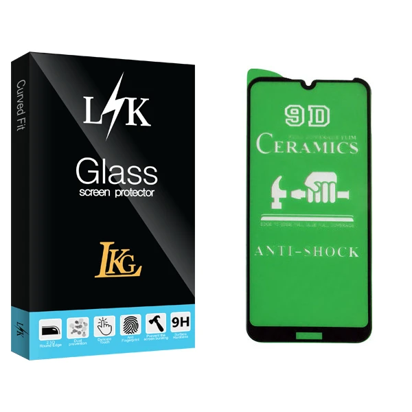 محافظ صفحه نمایش سرامیکی ال کا جی مدل LK Glass مناسب برای گوشی موبایل هوآوی Y6 2019