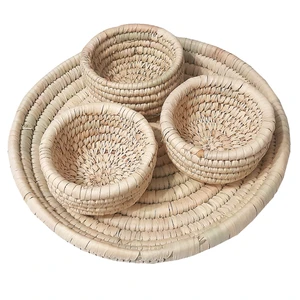 ست 4 تکه اردوخوری حصیری کد 66