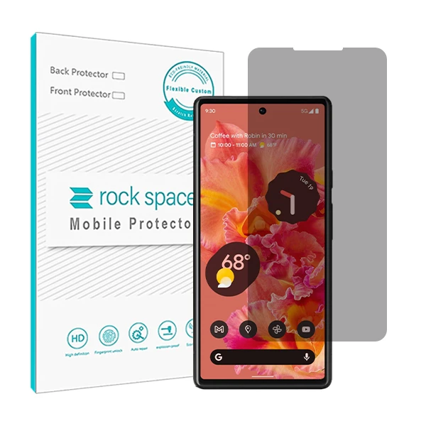 محافظ صفحه نمایش حریم شخصی راک اسپیس مدل HyPRV مناسب برای گوشی موبایل گوگل Pixel 6