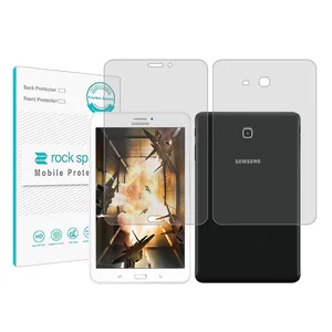 Rockspace model Hygel screen protector suitable for Samsung Galaxy Tab E 8.0 tablet along with tablet back protector