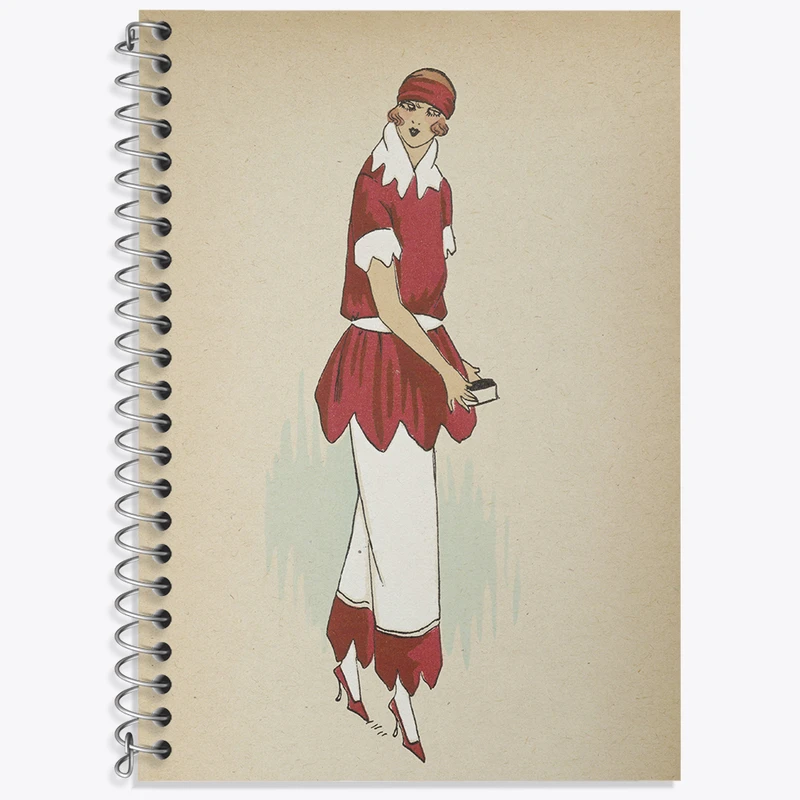 دفتر لغت 50 برگ خندالو طرح فیگور دخترانه کد N2484