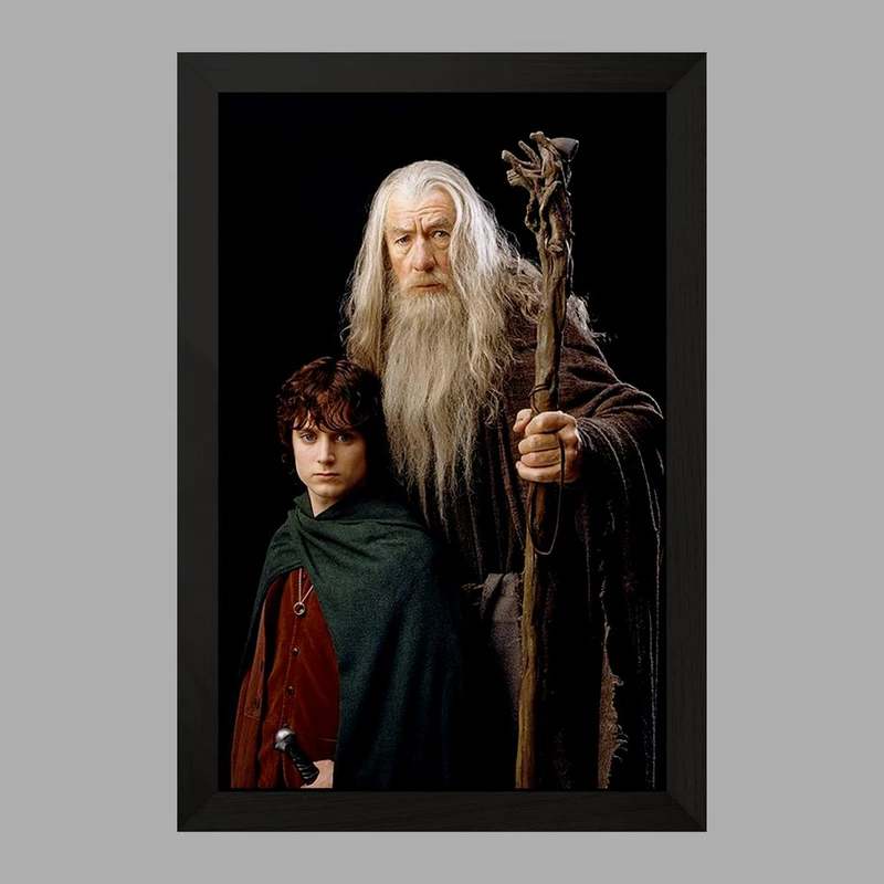 تابلو خندالو مدل ارباب حلقه ها Lord of the Rings  کد 4563