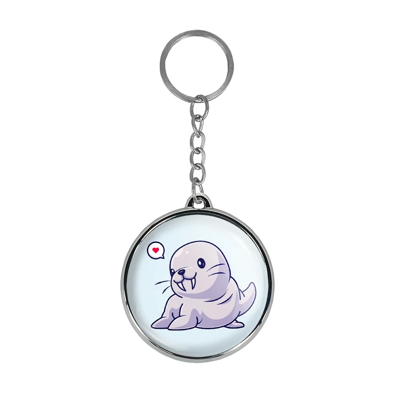 جاکلیدی خندالو طرح حیوانات بامزه فک مدل دوطرفه کد 2967829667