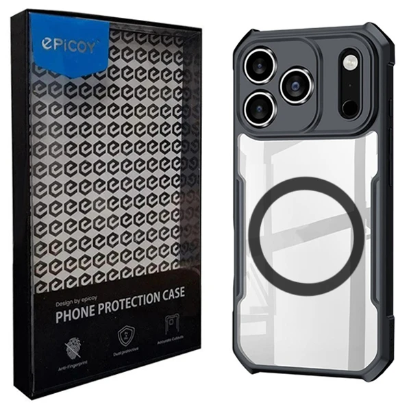 کاور اپیکوی مدل Xundd Rotating 360 Magnetic مناسب برای گوشی موبایل اپل  iPhone 17 Pro 