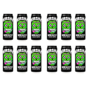 نوشابه گازدار مکزیکو ترش اکس قوطی - 250 میلی لیتر بسته 12 عددی