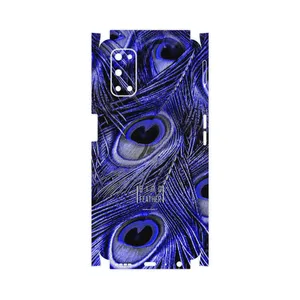 MAHOOT Purple Feather-FullSkin Cover Sticker for Realme 7 5G