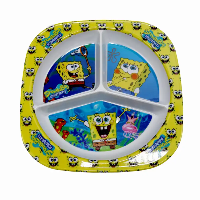 ظرف غذای کودک مدل باب اسفنجی کد YPZ-3KHONE-5030-22CM