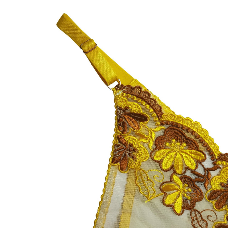 ست شورت و سوتین زنانه ژینا مدل توری کد 1148