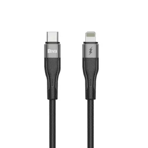 کابل تبدیل USB به لایتنینگ بیوا مدل C-20CL طول 2 متر