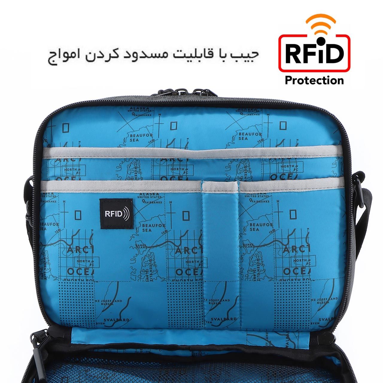 کیف رودوشی نشنال جئوگرافیک مدل  N 20903 OCEAN  -  - 16