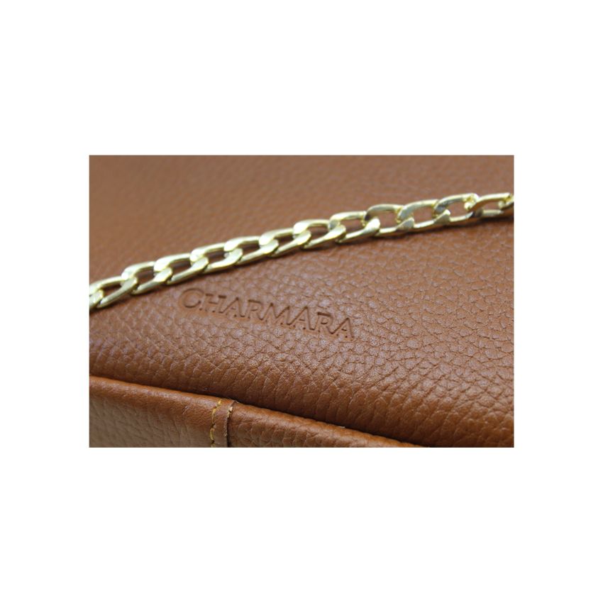 کیف دوشی زنانه چرم آرا مدل d059 -  - 16