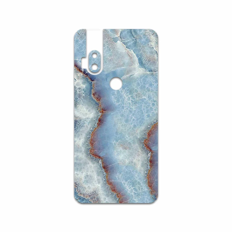برچسب پوششی ماهوت مدل Blue Ocean Marble مناسب برای گوشی موبایل موتورولا One Hyper