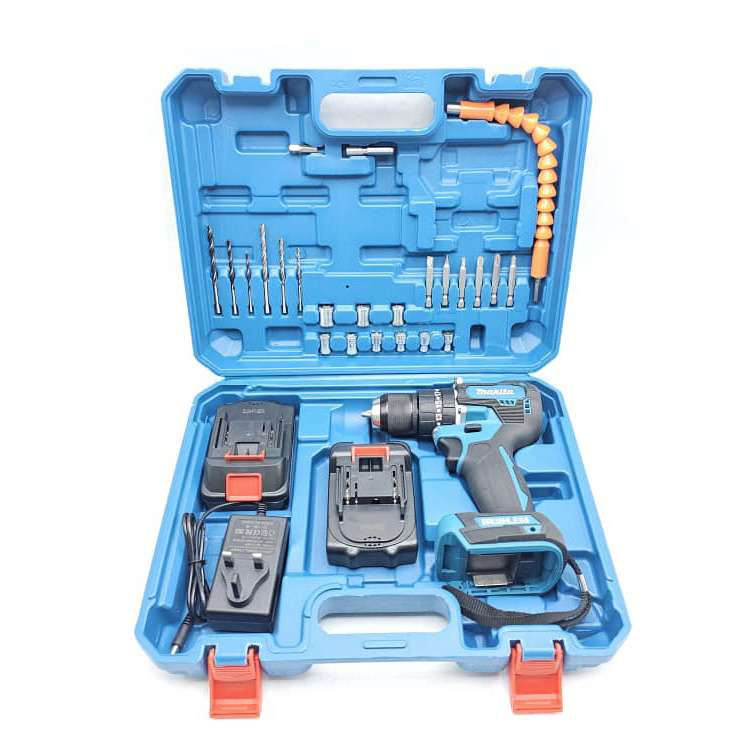 مجموعه 30 عددی دریل پیچ گوشتی شارژی چکشی ماکیتا مدل 001 مجموعه 30 عددی دریل پیچ گوشتی شارژی چکشی ماکیتا مدل 001