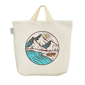 ساک خرید خندالو مدل دریا و کوه کد 5408