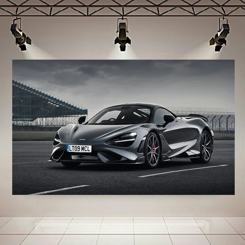 تابلو بوم طرح ماشین مدل مک لارن 720 S کد AR8561