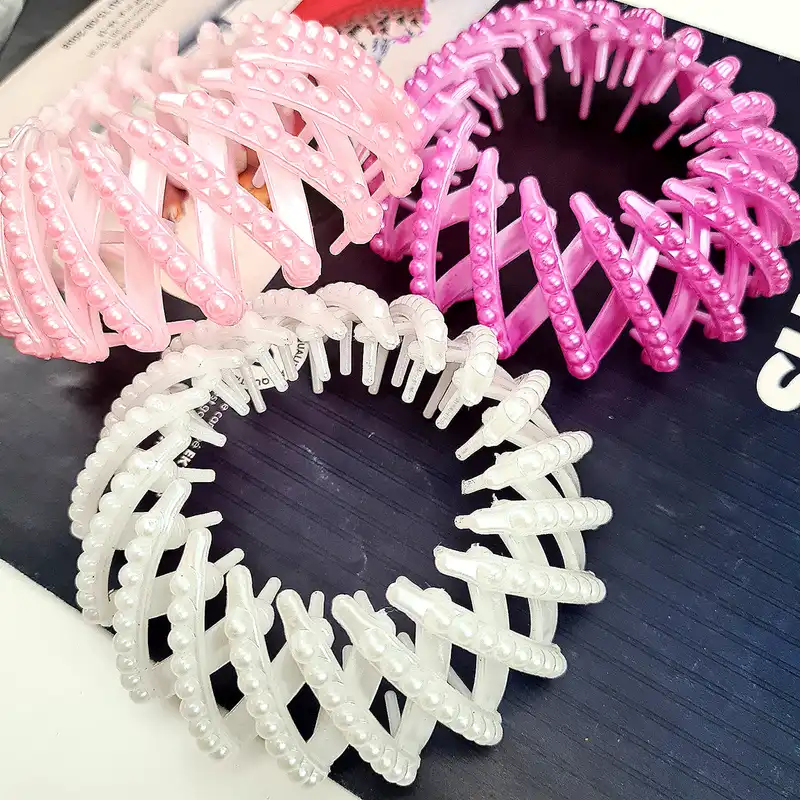 گیره مو زنانه مدل گوجه ای سامورایی دم اسبی brg 5034