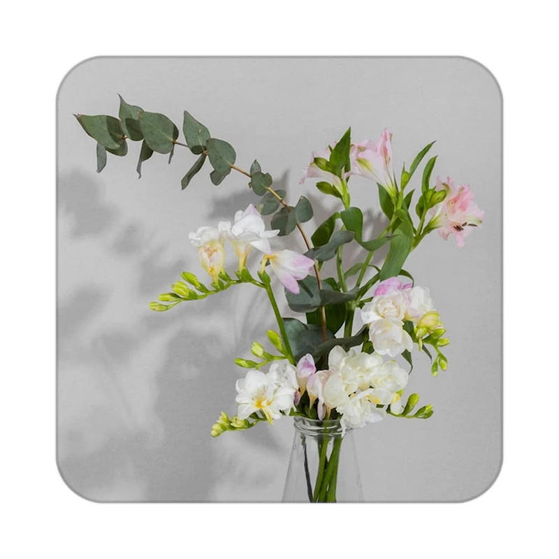 زیر لیوانی کاکتی طرح گل مدل mp16437