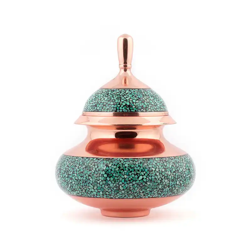 شکلات خوری آرا هنر فاخر ایرانی مدل فیروزه کوبی دخل