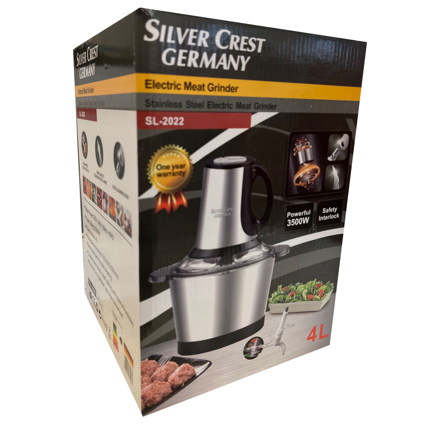 خردکن سیلور کرست مدل SL_2022 4L خردکن سیلور کرست مدل SL_2022 4L