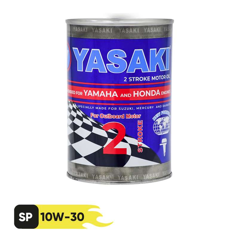 روغن موتور سیکلت یاساکی  مدل  دو زمانه حجم یک لیتر