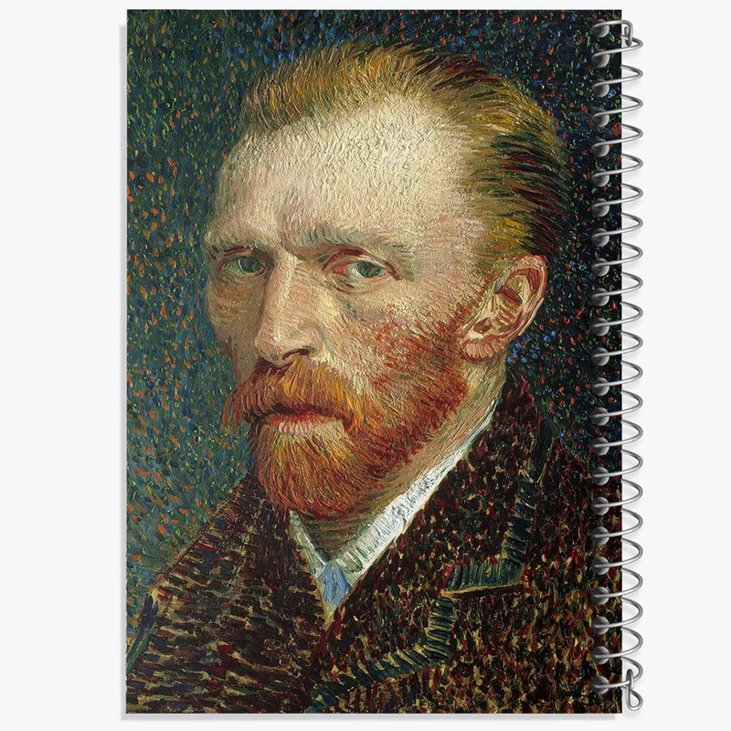دفتر نقاشی 50 برگ خندالو مدل سلف پرتره ونگوگ کد 3728