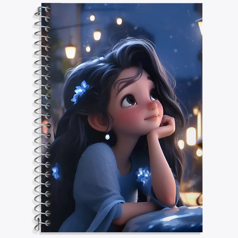 دفتر نت موسیقی 50 برگ خندالو طرح دخترانه کد N3392