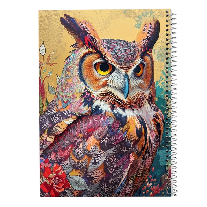 دفتر ژورنال نویسی 50 برگ مدوپد مدل نقطه ای طرح پرنده کد DF15253