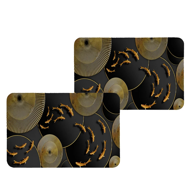 زیربشقابی طرح ماهی کد 8926 بسته 2 عددی 