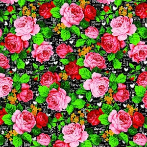کاغذ کادو مدل گل بسته 5 عددی