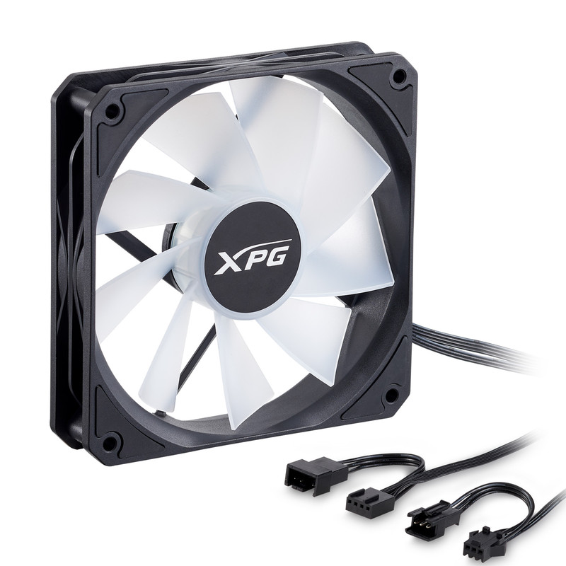 فن کیس ای دیتا ایکس پی جی مدل VENTO R 120 ARGB PWM بسته سه عددی