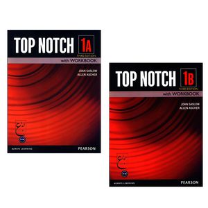 نقد و بررسی کتاب Top Notch 1A_1B Third Edition اثر جمعی از نویسندگان انتشارات ابداع 2 جلدی توسط خریداران