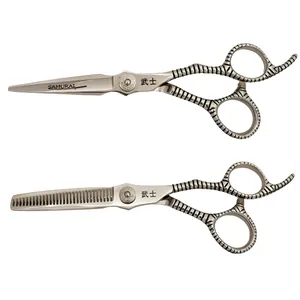 قیچی آرایشگاهی سامورایی مدل TL60 مجموعه 2 عددی