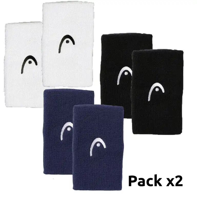 مچ بند ورزشی هد مدل Sweat Absorption بلند بسته 2 عددی