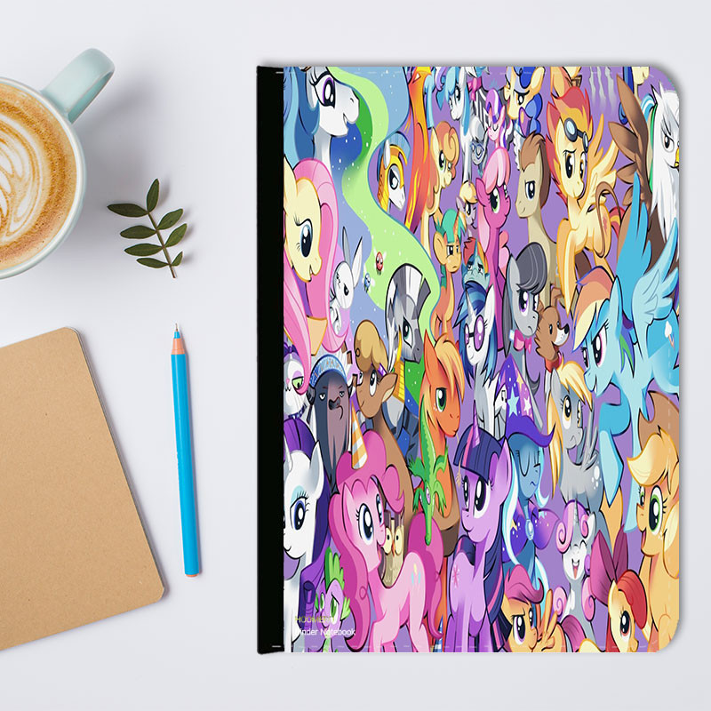 کلاسور هومرو مدل KL2218 طرح دخترونه فانتزی My Little Pony