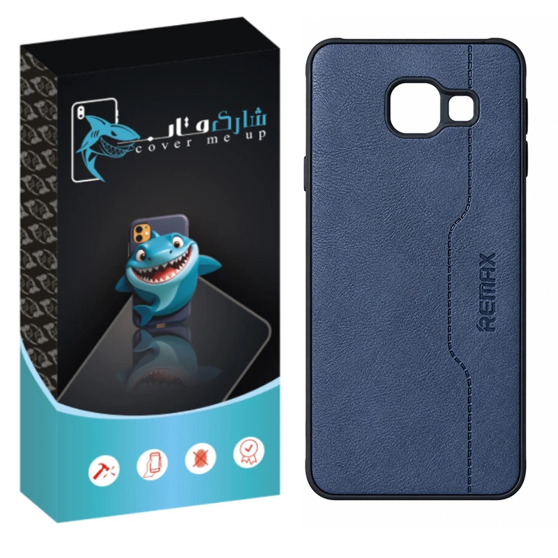 کاور شارک قاب مدل چرم RMX مناسب برای گوشی موبایل سامسونگ Galaxy A5 2016 / A510