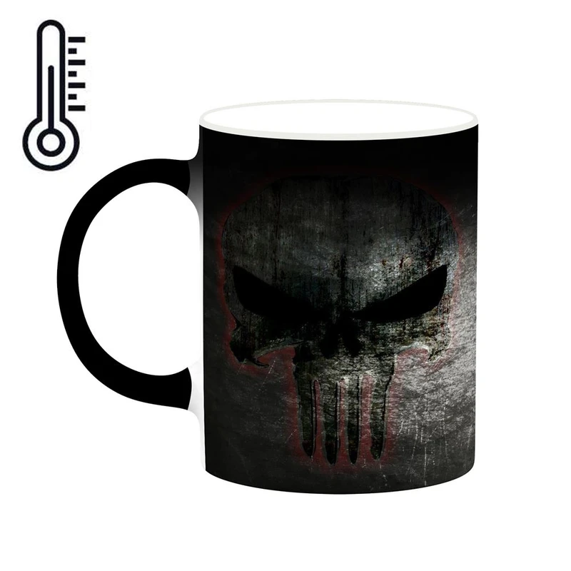 ماگ حرارتی کاکتی مدل پانیشر The Punisher کد mgh40167