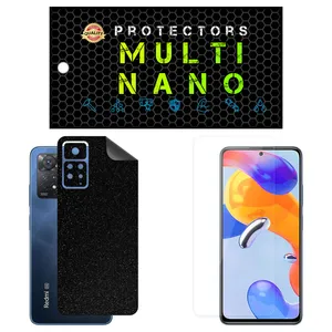 Multi Nano X-SFG Screen Protector For Xiaomi Redmi Note 11 Pro 5G with back skin